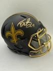 Drew Brees Signed New Orleans Saints Eclipse Mini Helmet Beckett