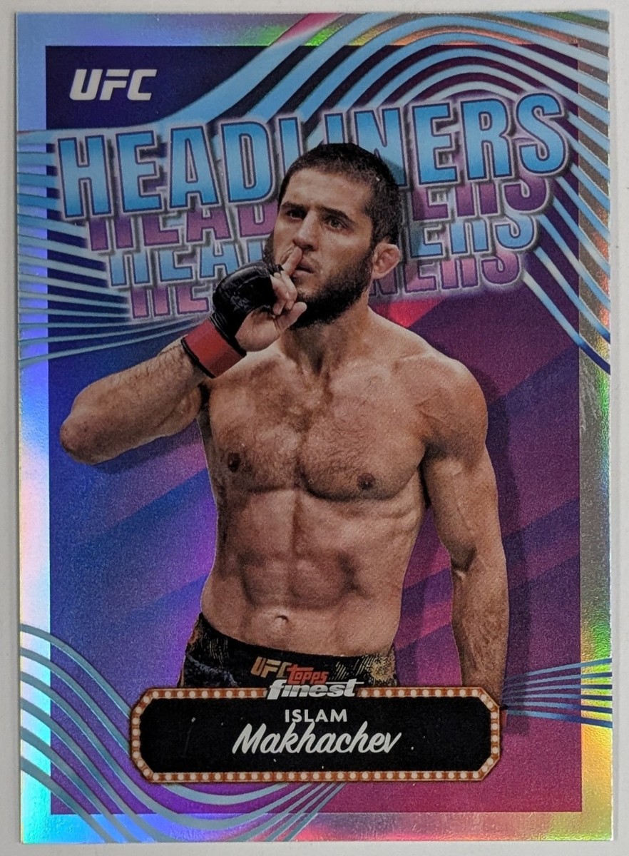 2024 Topps UFC Finest .. ISLAM MAKHACHEV .. Headliners Refractor