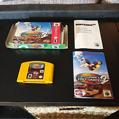 Tony Hawk's Pro Skater 2 Nintendo 64 (2000) NTSC-U/C CIB w/ Manual and Inserts