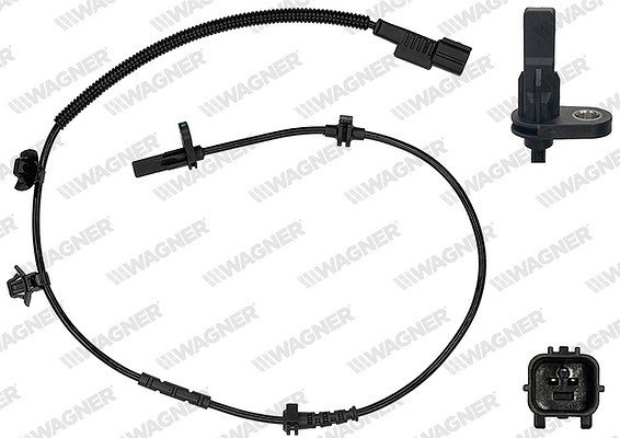 Wagner Sensor, Raddrehzahl Links, Rechts, Vorderachse FüR KIA-image
