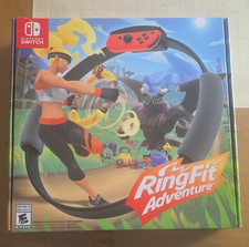 Nintendo Switch Ring Fit Adventure 2019 w/ Ring-Con, Leg Strap, Game NTSC-U/C
