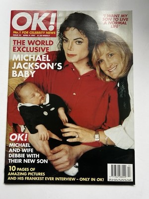 OK MAGAZINE 53 April 97 MICHAEL JACKSON, DEBBIE & SON FEATURE *GOOD