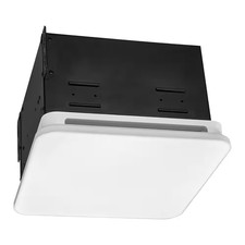 80 CFM Bathroom Exhaust Fan with LED Light 4000K Bathroom Vent, 1.5 Sones Low-No