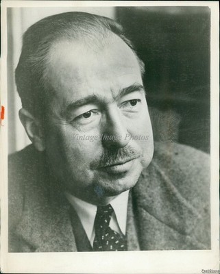 1953 Photo Dr Houston Peterson Rutgers Philosophy Prof To Lecture Education 8x10