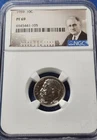 1959 NGC PF69 Proof Dime 90% Silver Franklin D Roosevelt Portrait Label