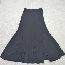 Chacott Ballroom Dance Wear Asymmetric Practice Costume Black L