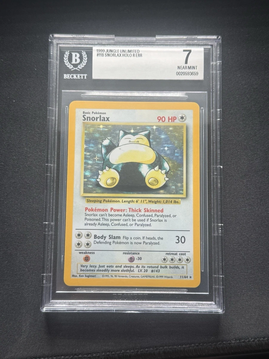 25+ Pokémon TCG Beckett Grading Services (BGS) Jungle Holo Rare