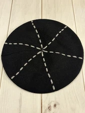 Magid Women’s Black Acrylic and Wool Beret Hat Academia City