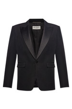 SAINT LAURENT Black Wool Blazer New Authentic