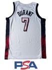 Kevin Durant Signed Autographed 2024 USA Olympic Jersey PSA DNA COA Paris Gold