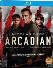 Arcadian 2024 Blu Ray Excellent Ex Library Ships Free Nicolas Cage.