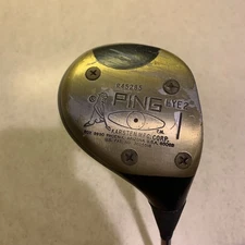 Ping Eye 2 Wood Driver W/ Original Ping Grip Driver Steel Shaft Vintage R45285