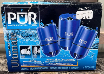 PUR Water Filtration System Ultimate Filter Pack Of 3 RF-4050 Genuine OEM NEW