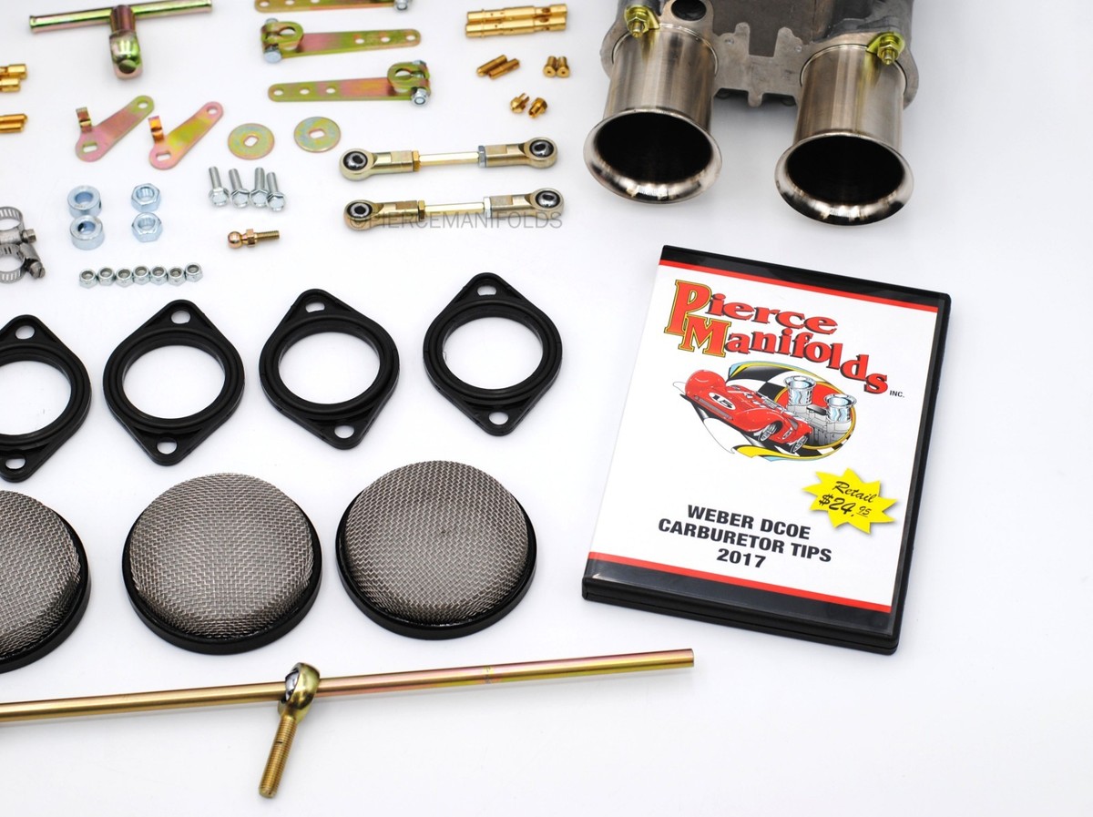 DUAL WEBER 45 DCOE KIT FITS: DATSUN L16 L18 L20 510 521 510 710