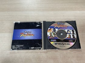 SS Sega Saturn software manual in poor condition Virtua Fighter [Management