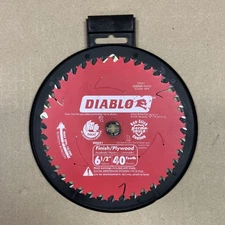 Diablo Italy D0641R Finishing / Plywood Circular Saw Blade 6-1/2" x 40 TPI 5/8"