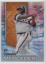 2021 Bowman's Best Orange Refractor 16/25 Yermin Mercedes #86 s1i