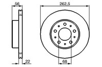 2X Bremsscheibe Vorne Bosch 0 986 478 283 FÜR Volvo Bremsscheiben Scheibenbremse