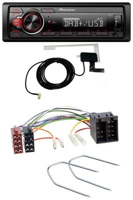 Pioneer 1DIN MP3 DAB USB AUX Autoradio für VW Passat B2/B3/B4 85-97 Golf 3 III 9