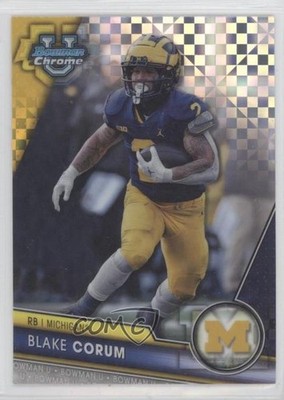 2023 Bowman U Chrome X-Fractor Blake Corum #182 jc3