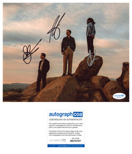 āThee Sacred Soulsā Full Band Signed 8x10 Photo Josh, Alex, & Sal ACOA āThee Sacred Soulsā Full Band Signed 8x10 Photo Josh, Alex, & Sal ACOA