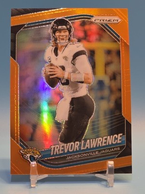 TREVOR LAWRENCE 2025 Panini Prizm Football #238 Jaguars ORANGE PRIZM /249