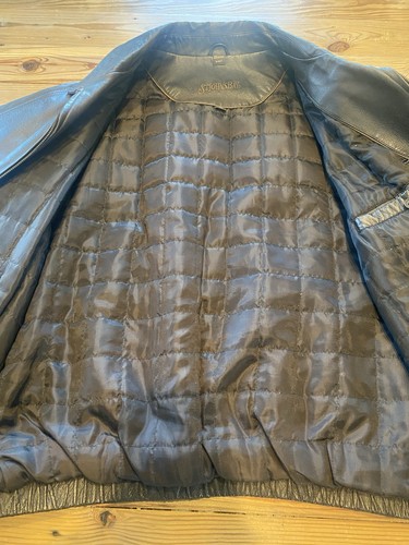 St John’s Bay Mens Leather Jacket XL Dark Brown - Picture 13 of 13