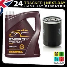 KIT TAGLIANDO PER OUTLANDER LANCER TIGGO 4008 C4 | 5W-30 C2/C3 5L OLIO E FILTRO