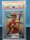 2024 Panini Prizm  Flashback Rookie Jayden Daniels #8 Mojo Prizm /25 (RC) PSA 10