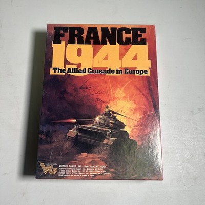 Board Game, France 1944, Victory Games/Avalon Hill, 1986 Unpunched