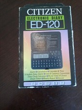 Diario elettronico Citizen ED-120 (allarme/calcolo/calendario/tempo)nuovo-SHIP24