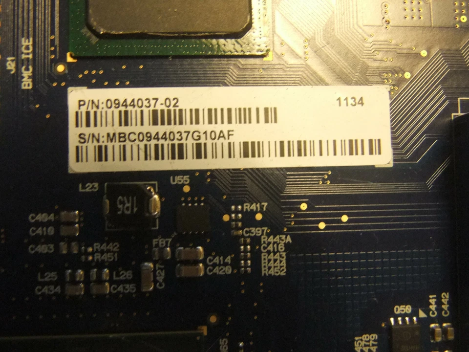 IBM/Xyratex Dual LGA1366 XEON E-ATX System Board/Motherboard P/N 0944037-02 - Image 3 of 4