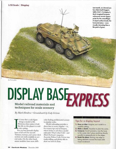 Fine Scale Modeler Dec.08, Hetzer, P T Boat Elco B-24 SB2C Helldiver Natter - 第 7/16 張圖片
