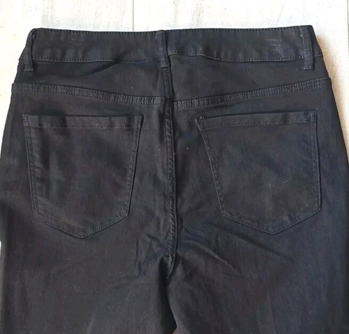 D.Jeans Recycled Denim Capri Plus Women's Jeans Black Size 14W NWT - Picture 7 of 7