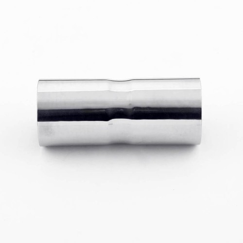 Polish Pipe Connector Tip Reducer 2" ID to 2" ID Stainless Steel Tube Connector - Picture 5 of 5