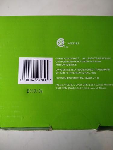 oxygenics 26788