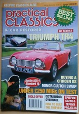 Practical Classics Oct 1993 Triumph TR4 Citroen DS Austin A35 Standard 10