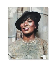 Zora Neale Hurston No. 2, Writer, Anthropologist, Filmmaker c1930s, Art Reprint