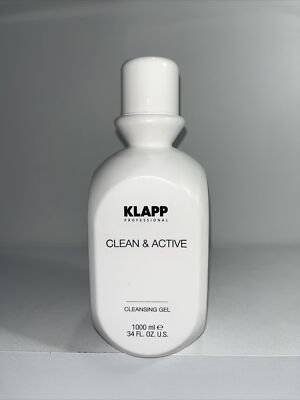 Klapp Clean & Active Cleansing Gel, 1000ml, New