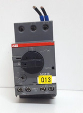 ABB MS116 MANUAL MOTOR STARTER 0.63-1.0A AC-3 12.5A TRIP CLASS 10A / TESTED OK