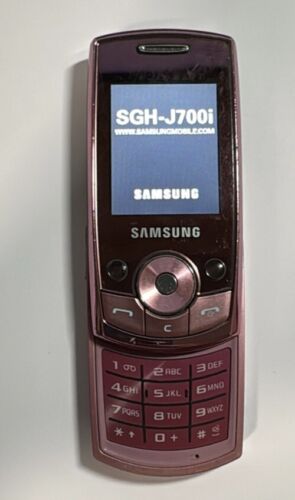 SAMSUNG SGH-J700i top Zustand, geprüft, Händler, Garantie Pink Volle Funktion - Bild 3 von 3