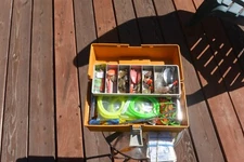 Saltwater Freshwater Trolling Tackle Lot Salmon Kokanee Les Davis Luhr Jensen