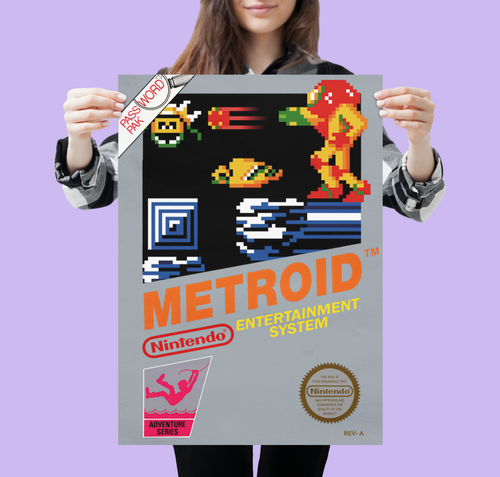 Retro NES Poster Vintage Super Nintendo Poster 80er 90er Jahre Wandkunst A5 A4 A3 A2 - Bild 36 von 52
