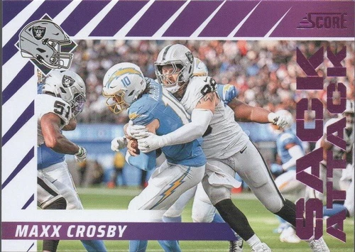 2024 Score Maxx Crosby #4