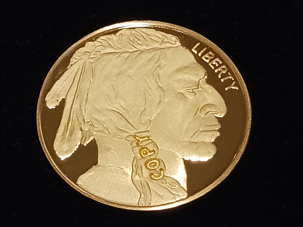 2022 $50 BUFFALO TRIBUTE PROOF WITH CERTIFICATE OF AUTHENTICITY