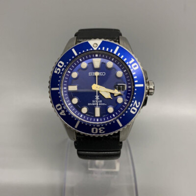 SEIKO Prospex V157-0BT0 Date Solar Diver's 200m Men's Watch SEIKO Prospex V157-0BT0 Date Solar Diver's 200m Men's Watch