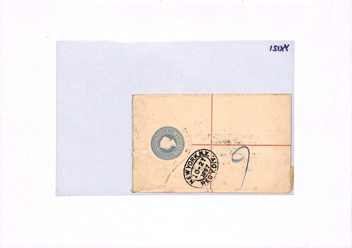 BARBADOS QV Cover Registered 2d Stationery 1897 London {samwells}YX121 - Picture 8 of 8