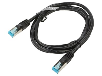 VAP-B05-B150 Patch cord F/UTP 5e Line Cu PVC schwarz 15m 26AWG geschirmt VENTIO
