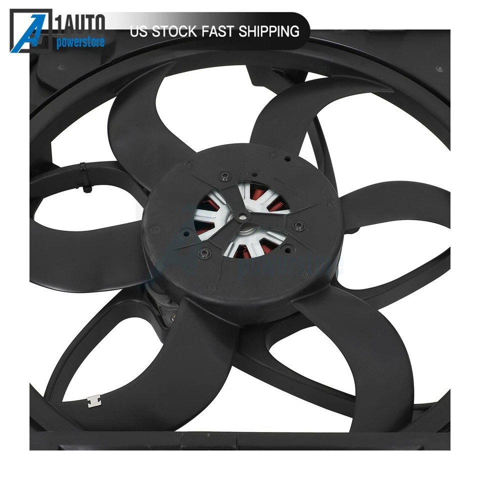 Conjunto de ventilador de refrigeración de radiador eléctrico para BMW 125i 325i 328i Z4 330xi 2005-2013 Foto 3 de 4