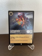 Disney Lorcana Captain Hook Forceful Duelist 174/204 Foil Rare
